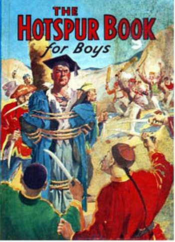 Hotspur Annual Book For Boys1938 comic cover