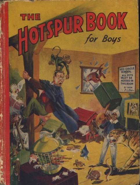 Hotspur Annual Book For Boys1941 comic cover