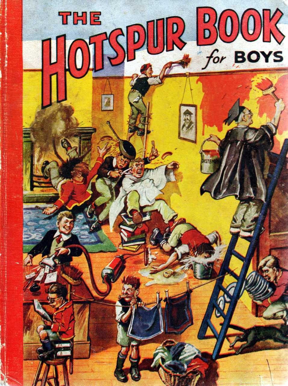 Hotspur Annual Book For Boys1943 comic cover