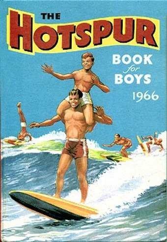 Hotspur Annual Book For Boys1966 comic cover