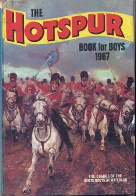 Hotspur Annual Book For Boys1967 comic cover