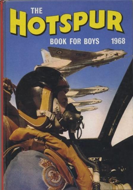 Hotspur Annual Book For Boys1968 comic cover