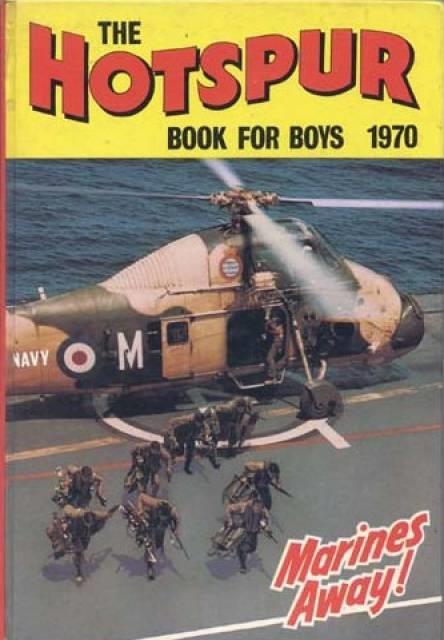 Hotspur Annual Book For Boys1970 comic cover