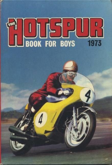 Hotspur Annual Book For Boys1973 comic cover