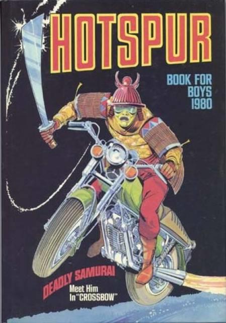 Hotspur Annual Book For Boys1980 comic cover