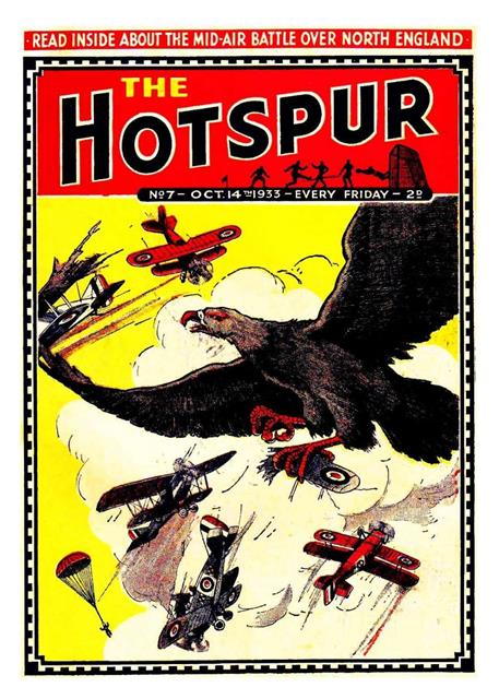 Hotspur Story Paper #7 comic cover