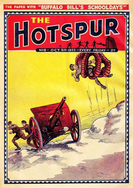 Hotspur Story Paper #8 comic cover