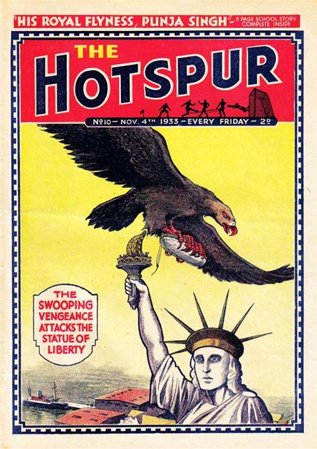 Hotspur Story Paper #10 comic cover