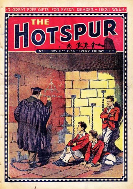 Hotspur Story Paper #11 comic cover