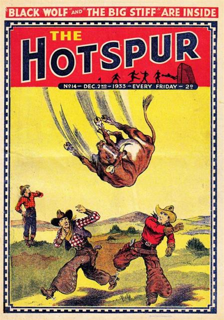 Hotspur Story Paper #14 comic cover