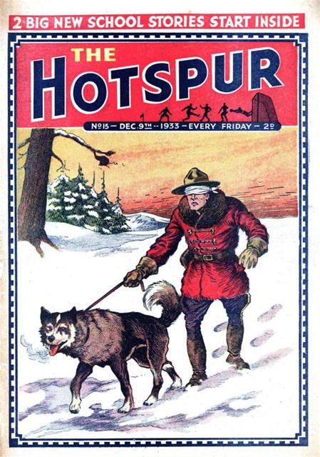 Hotspur Story Paper #15 comic cover