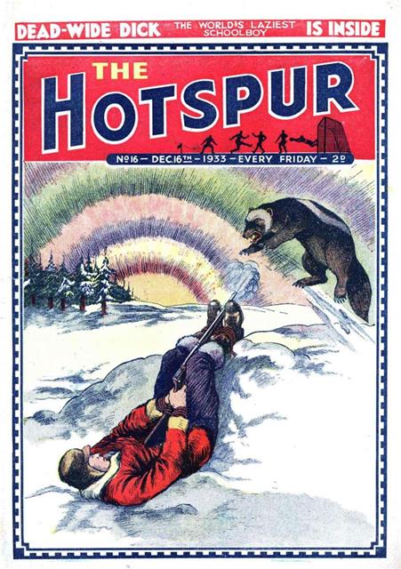 Hotspur Story Paper #16 comic cover