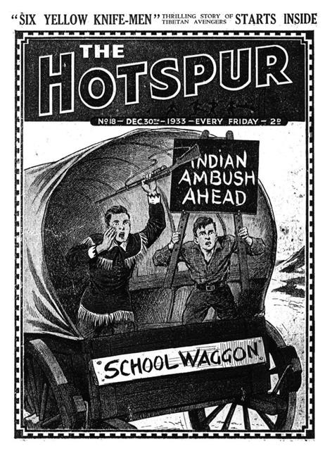 Hotspur Story Paper #18 comic cover
