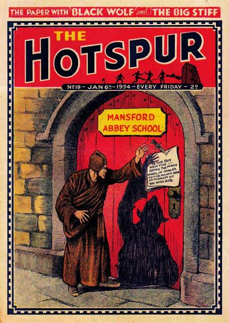 Hotspur Story Paper #19 comic cover