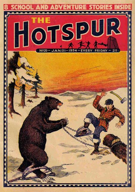 Hotspur Story Paper #20 comic cover
