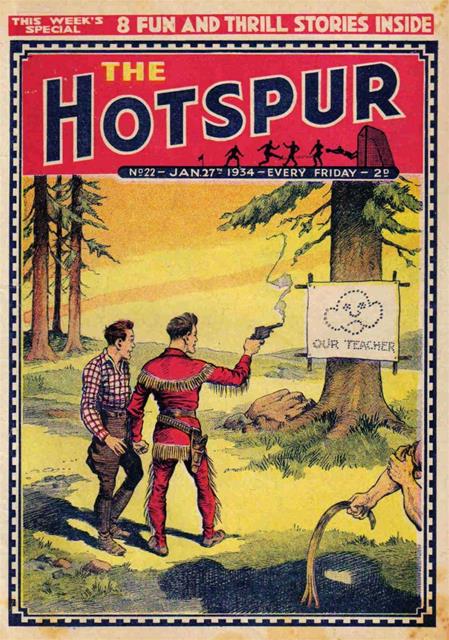 Hotspur Story Paper #22 comic cover