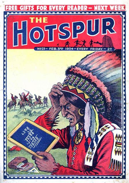 Hotspur Story Paper #23 comic cover