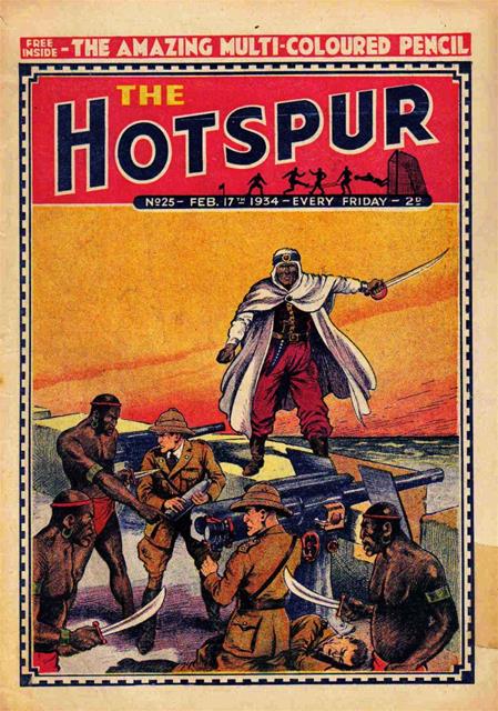 Hotspur Story Paper #25 comic cover