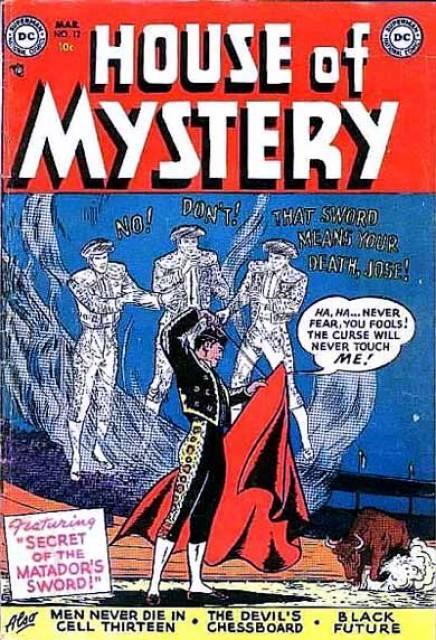 House of Mystery #12 comic cover