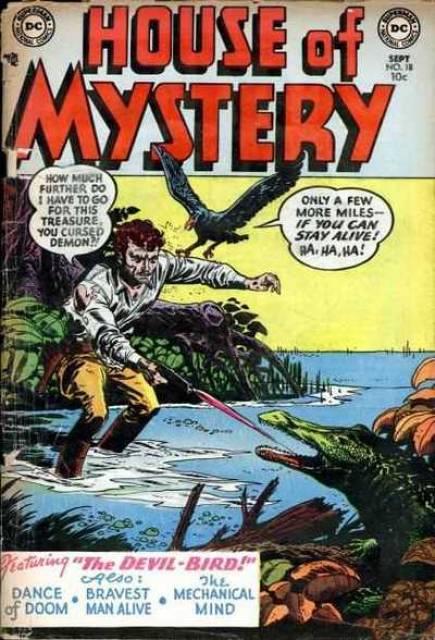 House of Mystery #18 comic cover