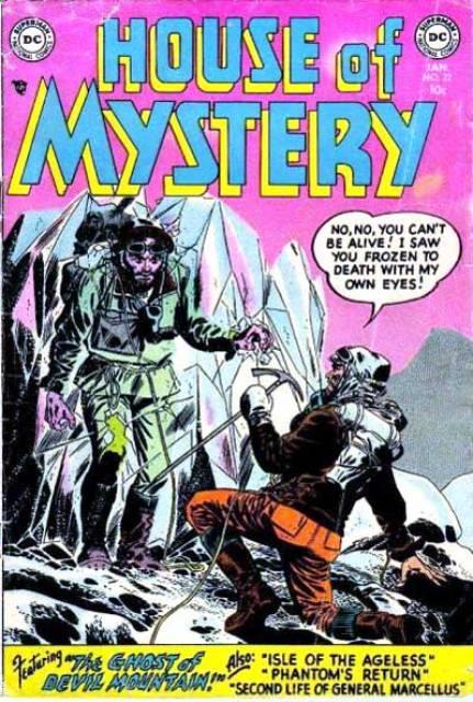House of Mystery #22 comic cover