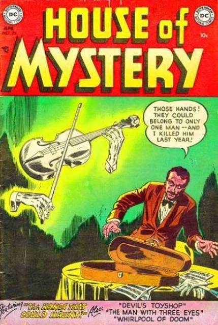 House of Mystery #25 comic cover