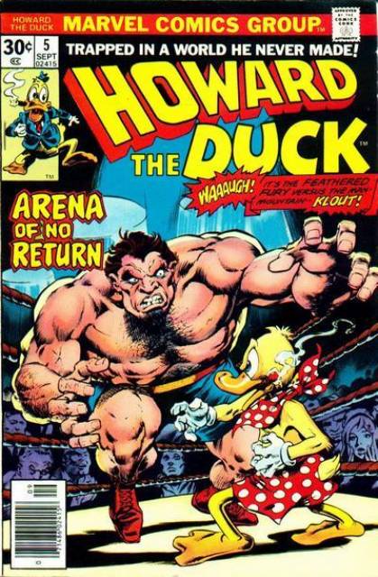 Howard the Duck #5 comic cover