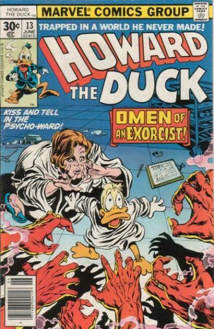 Howard the Duck #13 comic cover