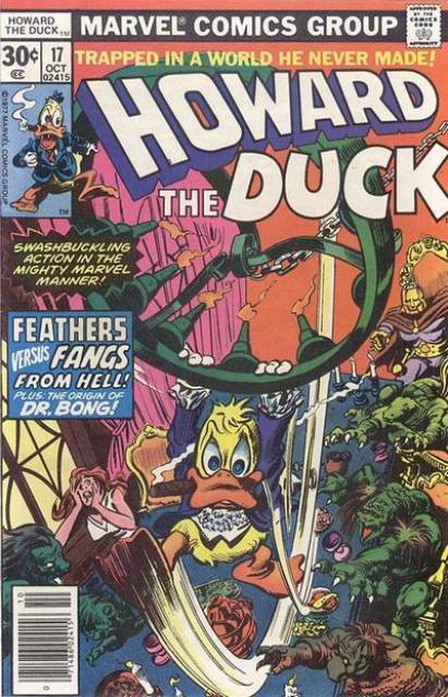 Howard the Duck #17 comic cover
