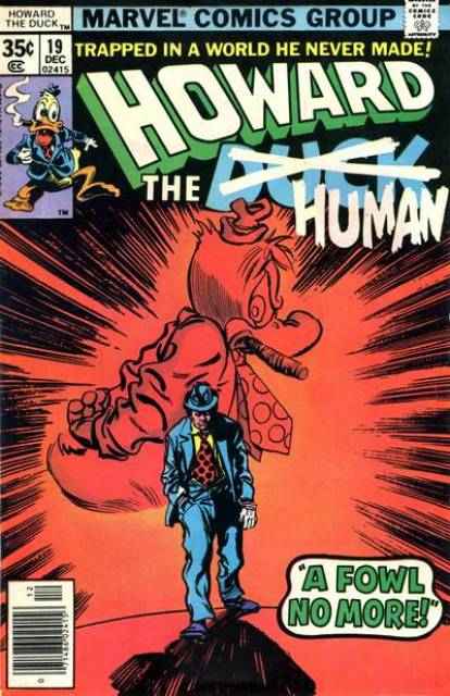 Howard the Duck #19 comic cover