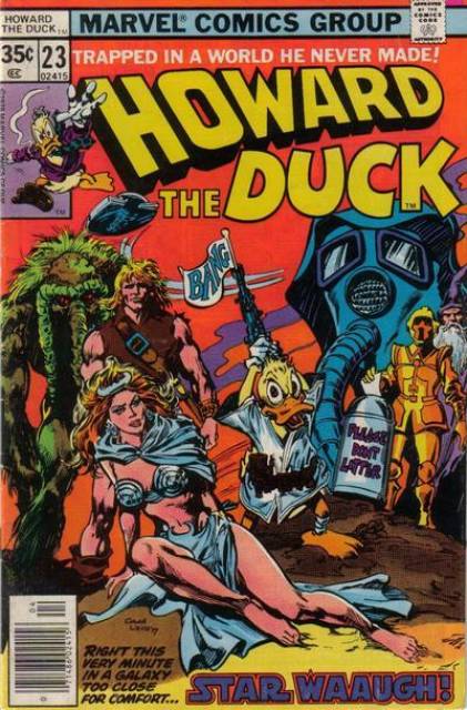Howard the Duck #23 comic cover