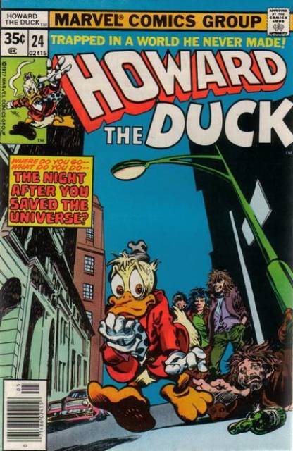 Howard the Duck #24 comic cover