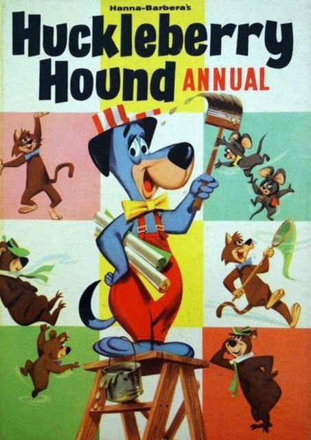 Huckleberry Hound Annual 1963 comic cover