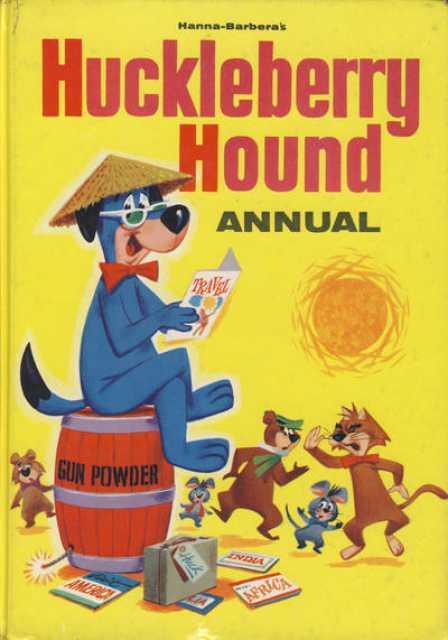Huckleberry Hound Annual 1966 comic cover
