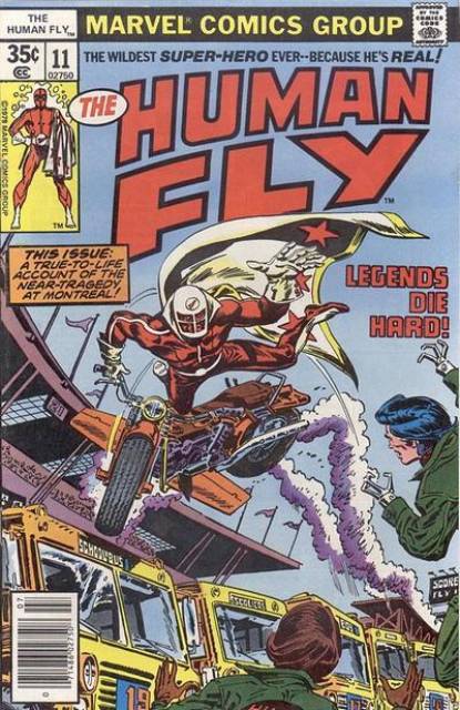 Human Fly #11 comic cover
