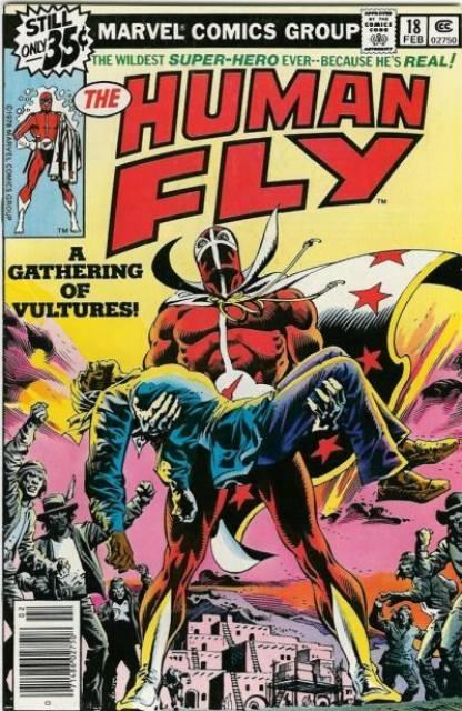 Human Fly #18 comic cover