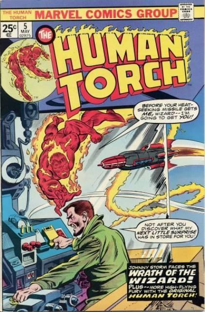 Human Torch #5 comic cover