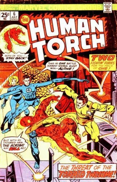 Human Torch #6 comic cover