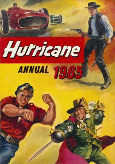Hurricane Annual 1965 comic cover