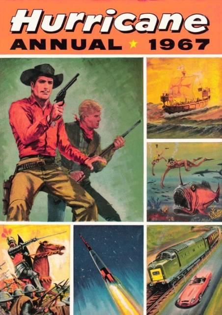 Hurricane Annual 1967 comic cover