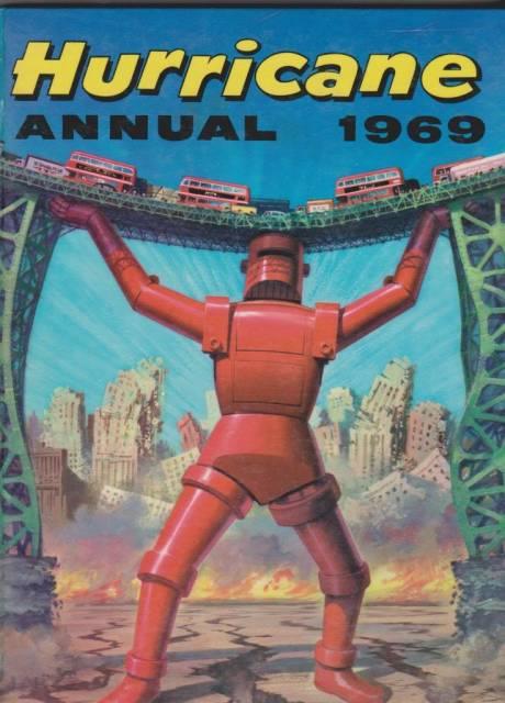 Hurricane Annual 1969 comic cover
