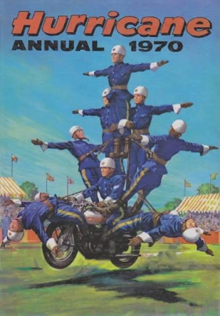 Hurricane Annual 1970 comic cover