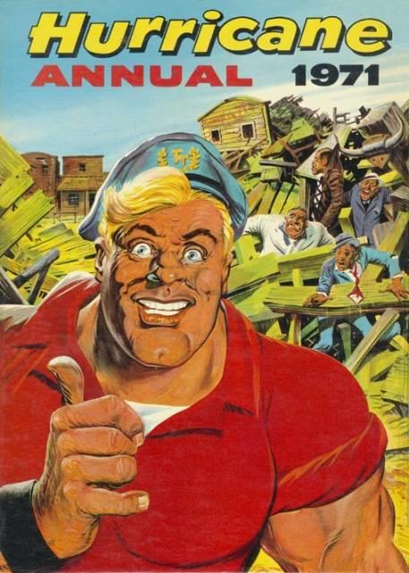 Hurricane Annual 1971 comic cover