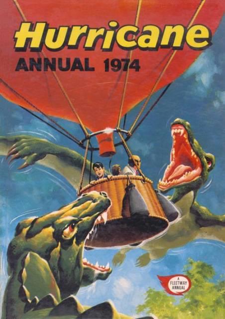 Hurricane Annual 1974 comic cover