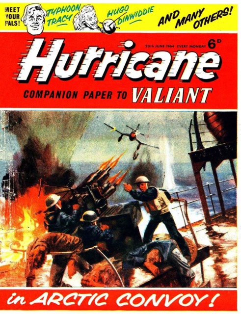 Hurricane #17 comic cover