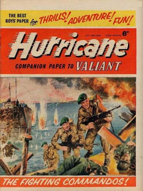 Hurricane #18 comic cover
