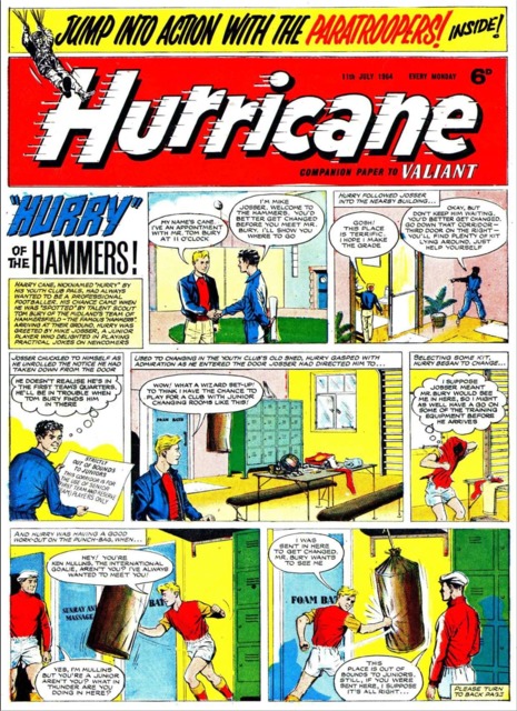 Hurricane #20 comic cover