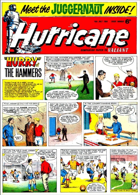 Hurricane #21 comic cover