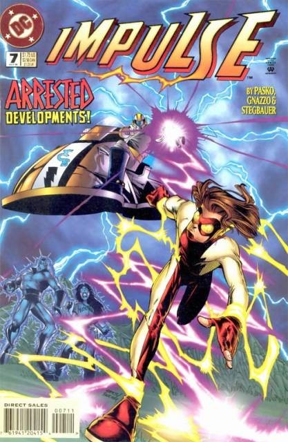 Impulse #7 comic cover