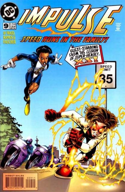 Impulse #9 comic cover